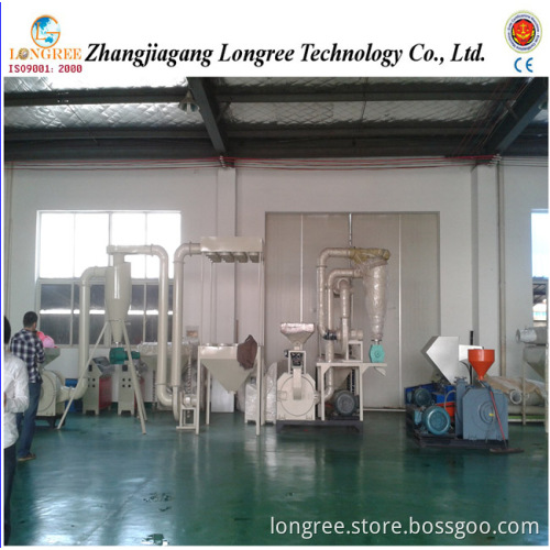 Plastic Flakes, Granules, Pellets Pulverizer